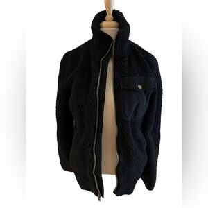 Pendleton River Rock Sherpa jacket-Black Size Small-NWOT